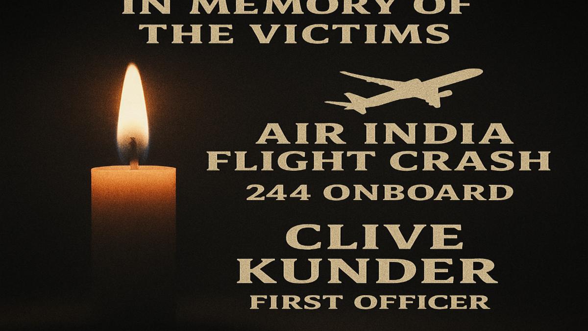 Air India Flight AI 171 Crashes in Ahmedabad: Mangaluru-Based Pilot, 244 Onboard, Multiple Dead
