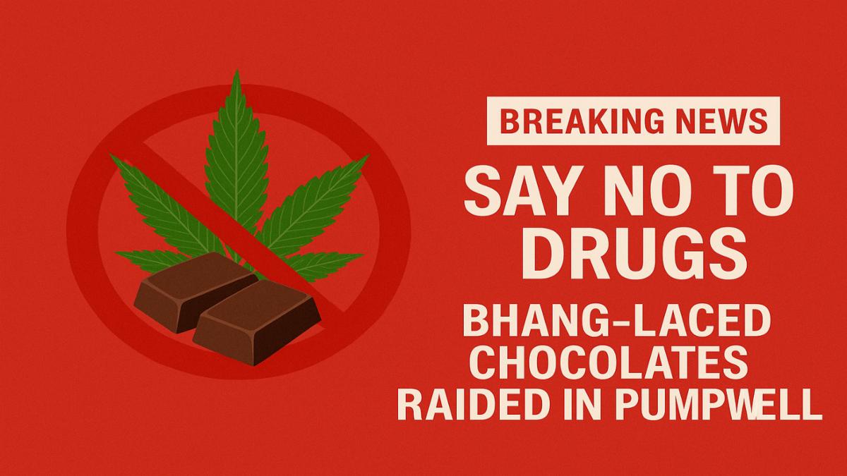 Bhang-Laced Chocolates Busted in Mangaluru: Shocking Cannabis Sales in Pumpwell Petty Shops