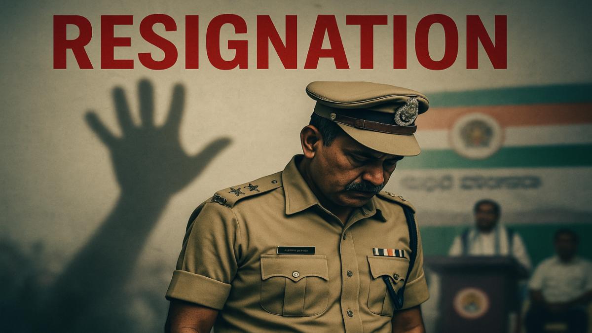 Dharwad ASP Narayana Bharamani Seeks Exit After Public Humiliation by CM Siddaramaiah Sparks Outrage
