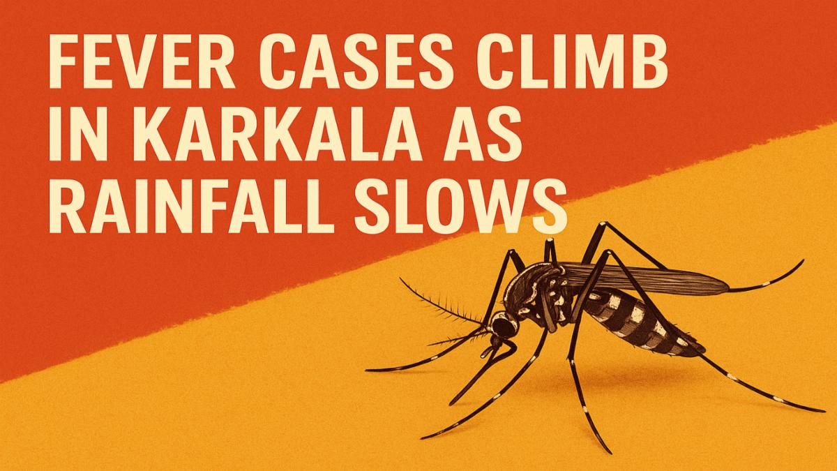Fever Cases Spike in Karkala as Rains Dip | Dengue and Leptospirosis on the Rise