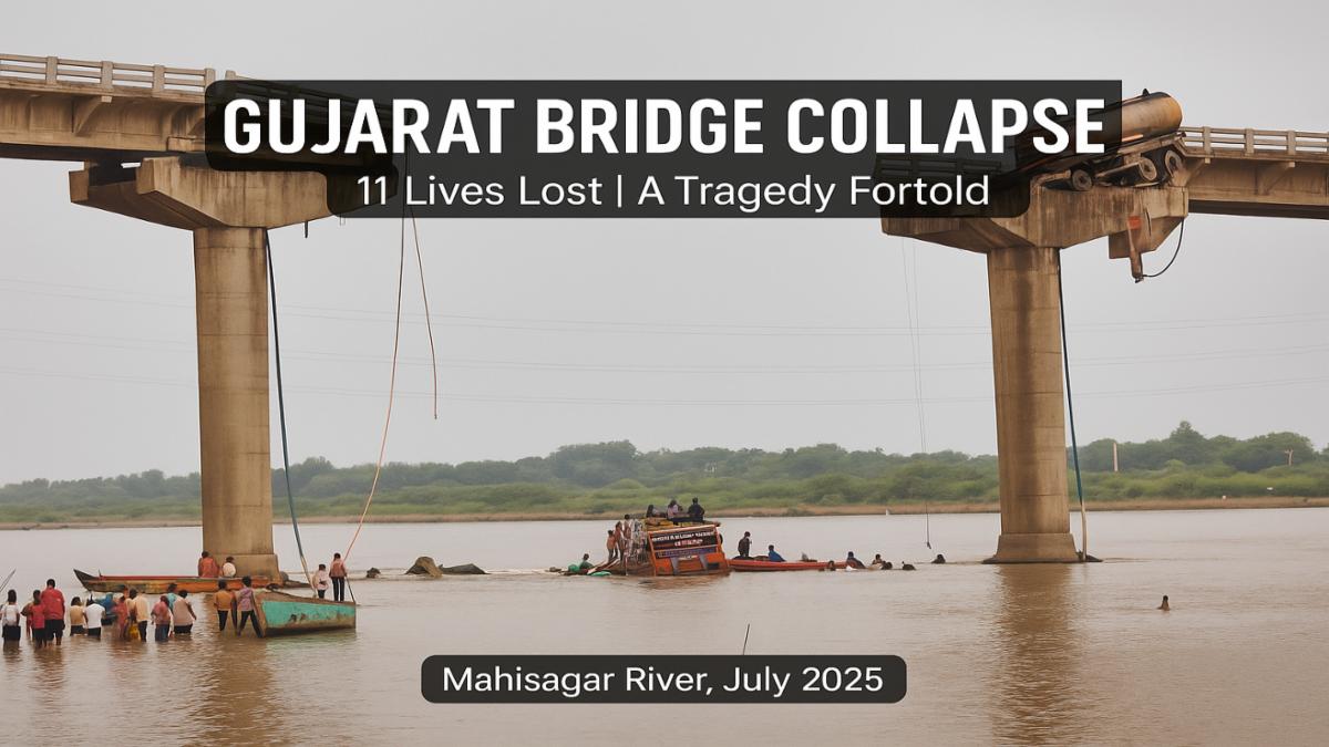 Gujarat Bridge Collapse: A Crumbling Warning Ignored Ends in Tragedy