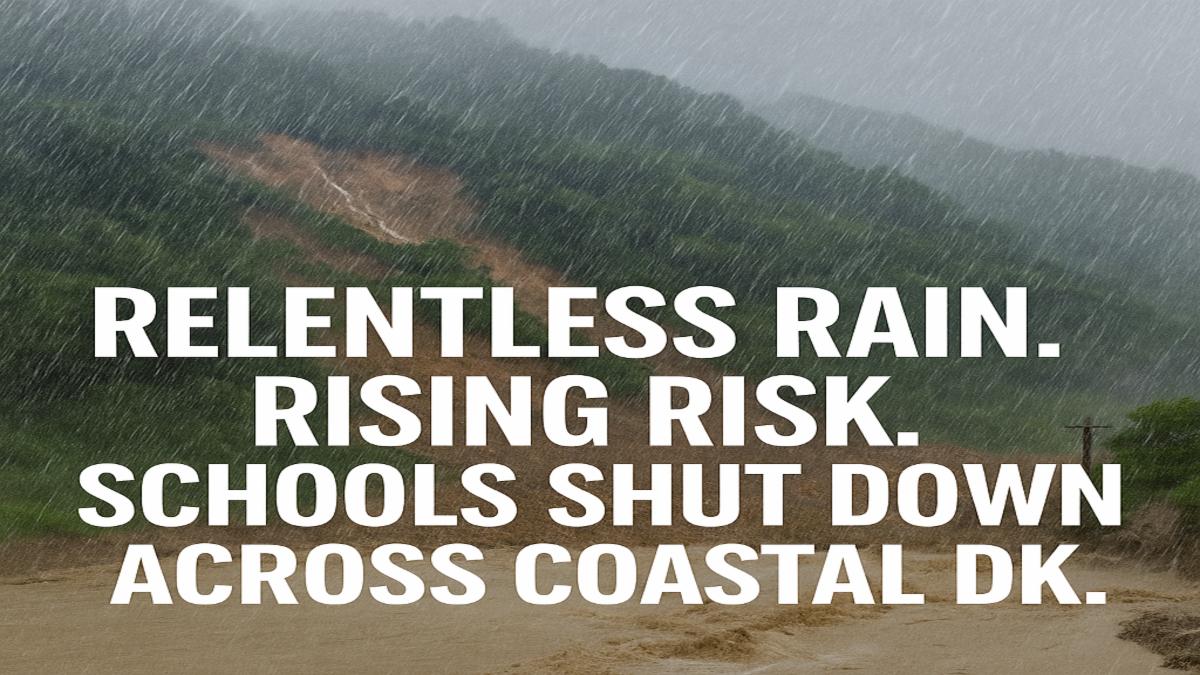 Heavy Rains Trigger Holiday in Dakshina Kannada Schools: Officials on High Alert