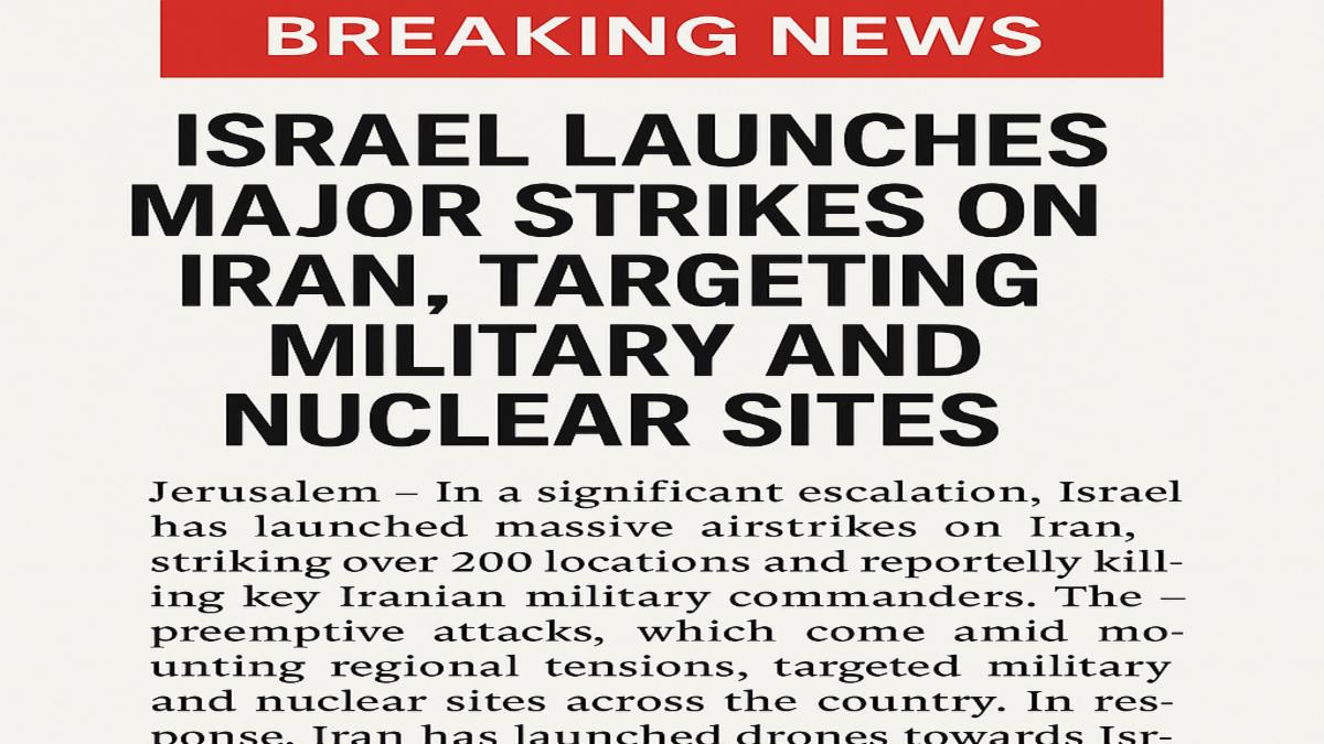 Israel-Iran War Escalates: Operation Rising Lion, Drone Retaliation, Global Fallout