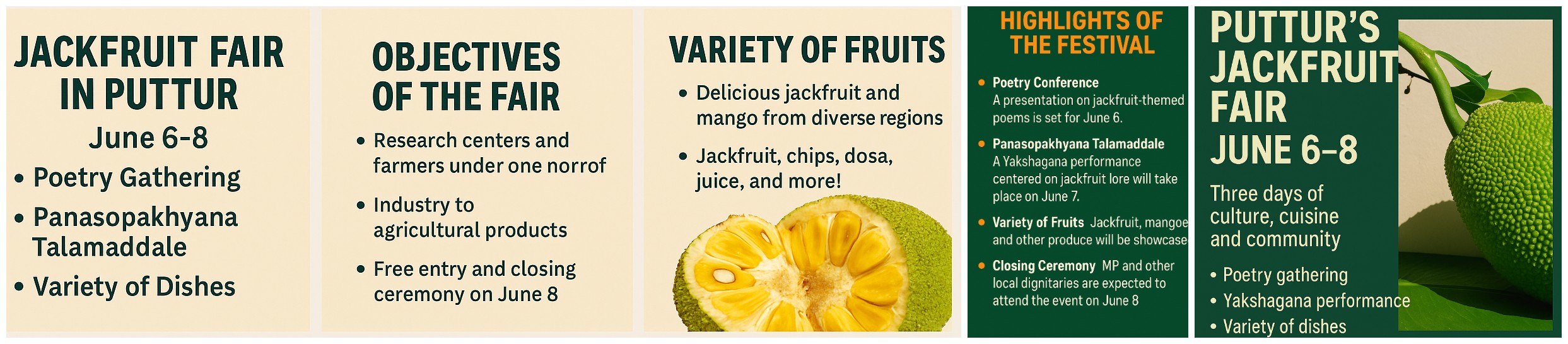 Puttur's Jackfruit Festival 2025 Kicks Off with Culture, Cuisine & Community Spirit