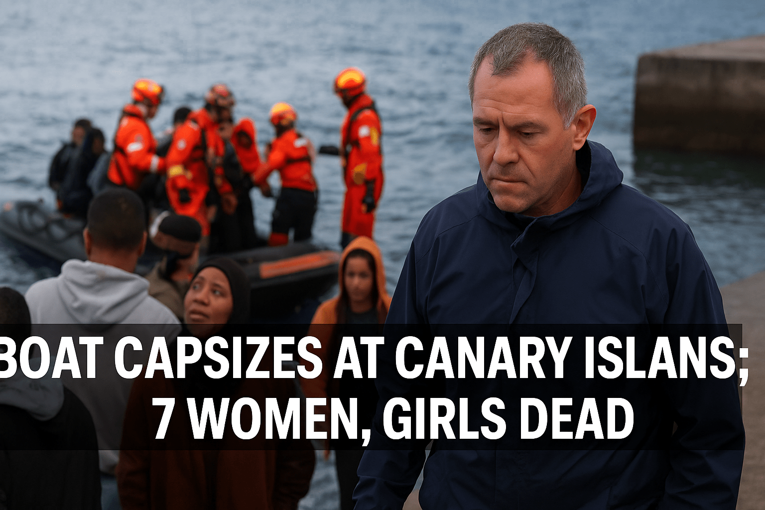 Tragedy in the Canaries: 7 Dead as Migrant Boat Capsizes Near Spanish Shore