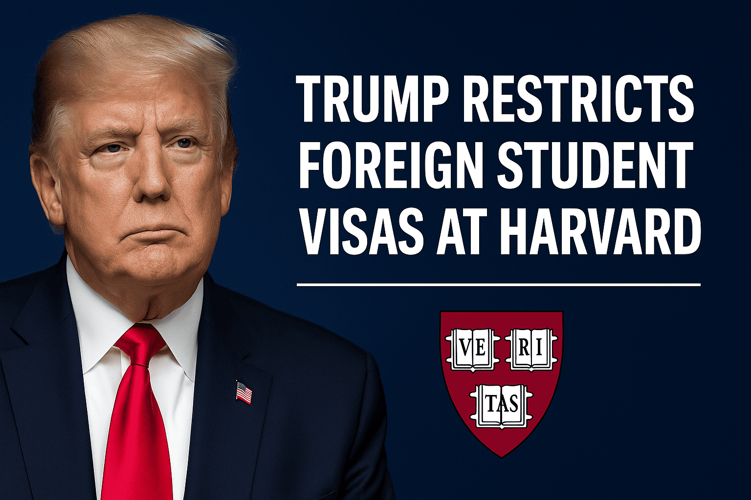 Trump-Backed Proclamation Suspends Foreign Student Visas at Harvard on Security Grounds