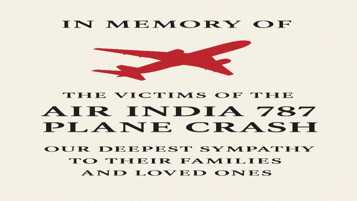 World Leaders Mourn Air India Crash Victims, Urge Global Solidarity